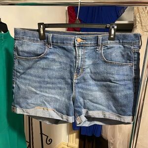 Denim Blue Women's Shorts